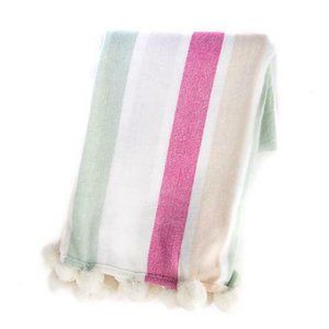 MACKENZIE CHILDS SNOWBALL BLANKET